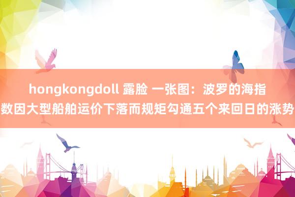 hongkongdoll 露脸 一张图：波罗的海指数因大型船舶运价下落而规矩勾通五个来回日的涨势